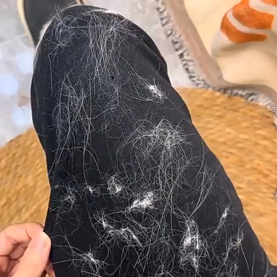 取れた毛の量